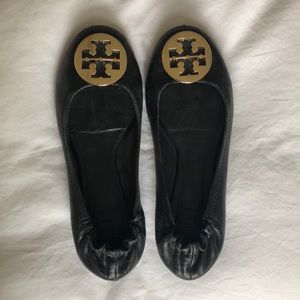 Tory Burch classic black flats